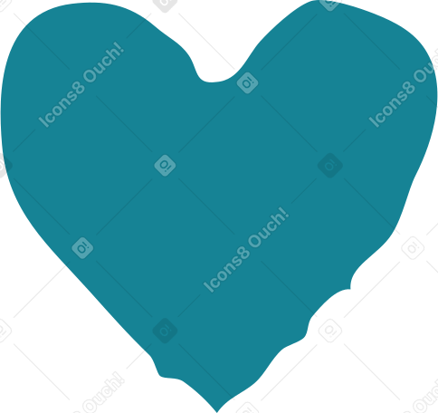 dark blue heart shape PNG, SVG