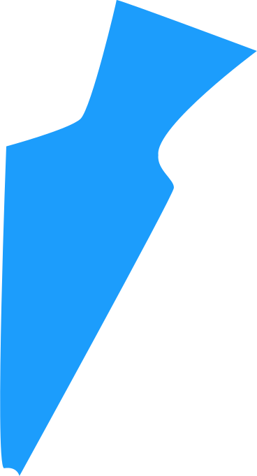 Blauer kochsahnebeutel PNG, SVG