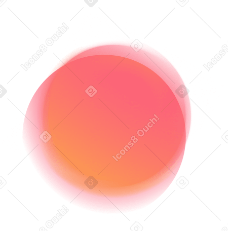 fuzzy red blur Illustration in PNG, SVG