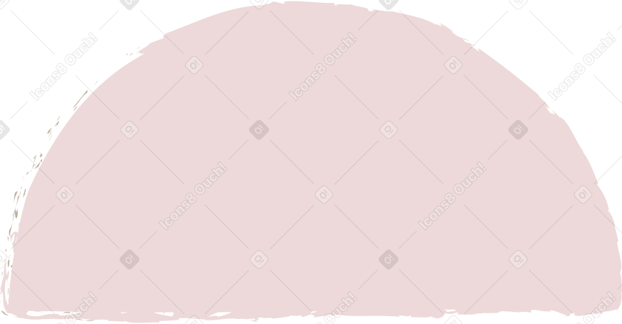 pink semicircle в PNG, SVG