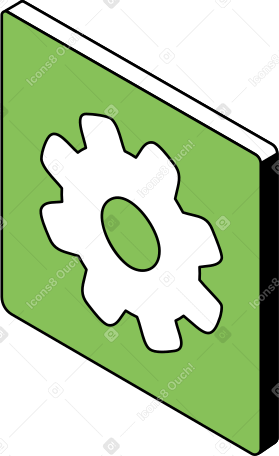 齿轮标志 PNG, SVG