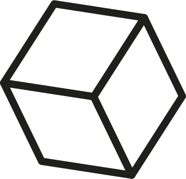 linear cube PNG, SVG