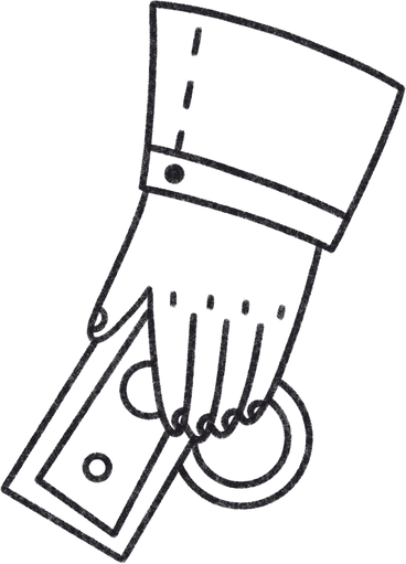 hand with cash PNG, SVG