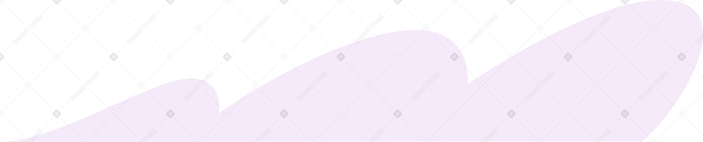  light pink cloud tilted to the right Illustration in PNG, SVG