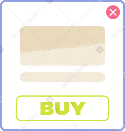 shopping window Illustration in PNG, SVG