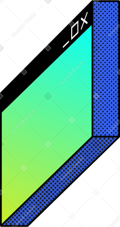 window in perspective PNG, SVG