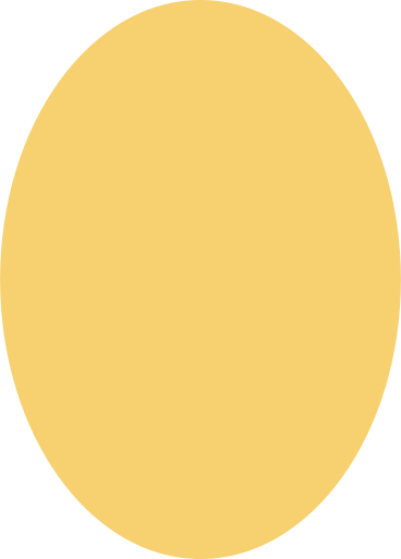 Yellow ellipse PNG、SVG