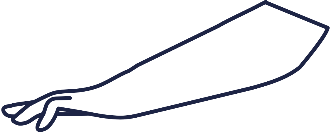 hand side view Illustration in PNG, SVG
