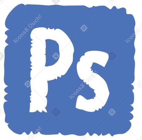 adobe photoshop logo Illustration in PNG, SVG