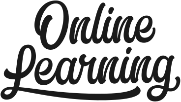 オンライン学習のレタリング PNG、SVG