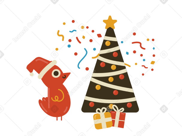 Christmas celebration PNG, SVG