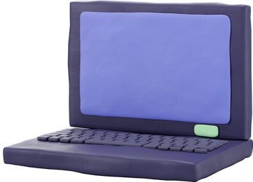 Laptop aberto cinza PNG, SVG