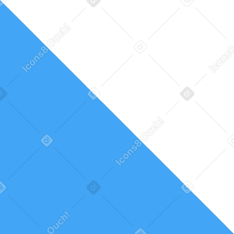 triangle blue Illustration in PNG, SVG