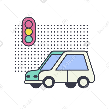 Traffic light Illustration in PNG, SVG