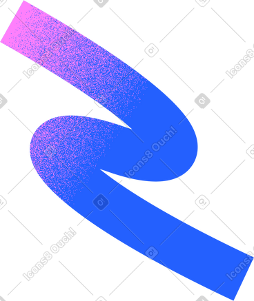 Blue curve line PNG, SVG