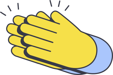 Clapping hands PNG, SVG