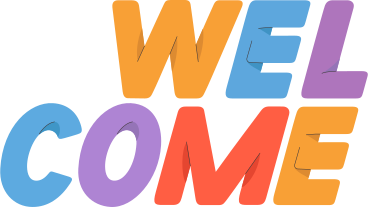lettering welcome PNG, SVG
