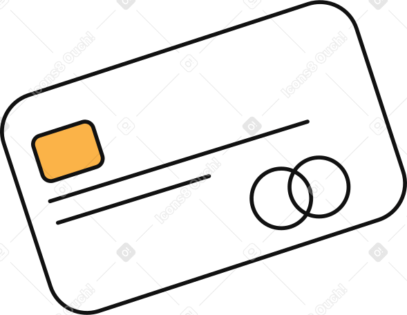 payment bank card Illustration in PNG, SVG