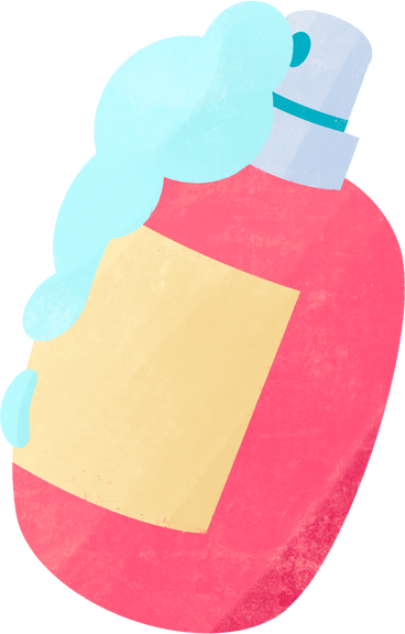 bottle of shampoo with dispenser PNG, SVG