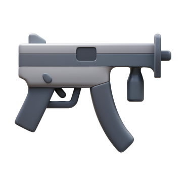 submachine gun PNG, SVG