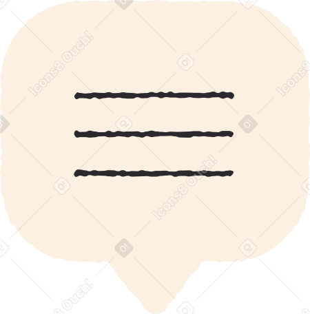 chatbubble Illustration in PNG, SVG