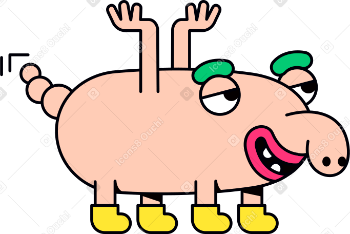 long nose character PNG, SVG