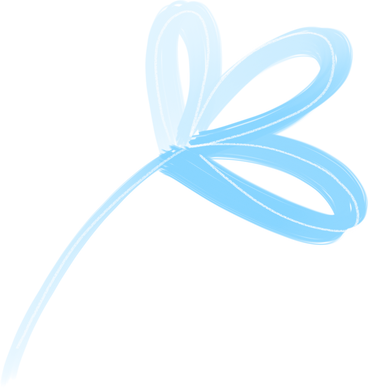 flower blue PNG、SVG