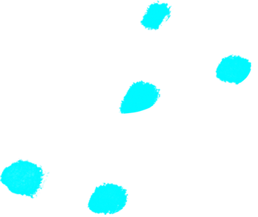 blue five dots PNG, SVG