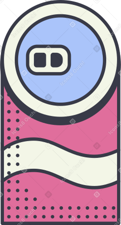 soda can Illustration in PNG, SVG