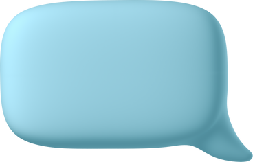 small blue speech bubble lower right PNG, SVG