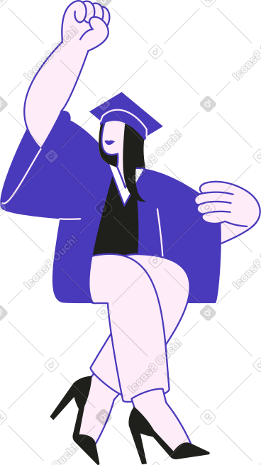 坐着敬礼的女人 PNG, SVG