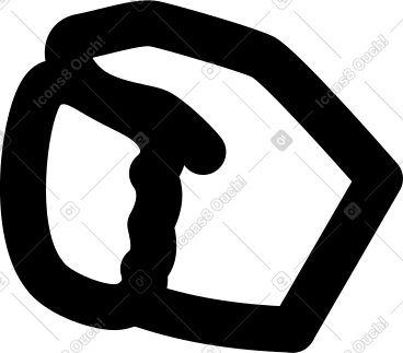 Hand clenched into a fist PNG, SVG