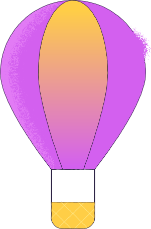hotair balloon Illustration in PNG, SVG