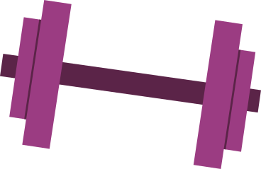 burgundy dumbbell PNG, SVG