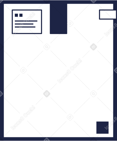 caja 7 línea PNG, SVG