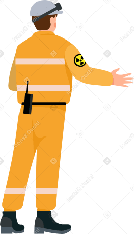 evacuation specialist PNG, SVG