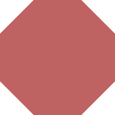 Burgundy octagon PNG, SVG