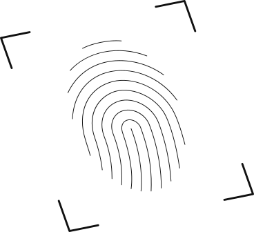 fingerprint verification PNG, SVG