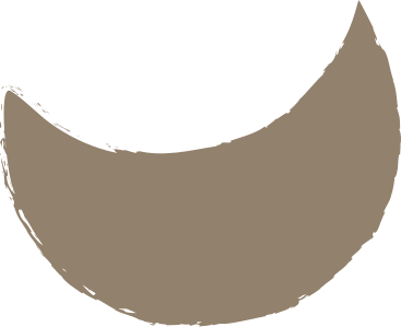 Dark grey crescent PNG、SVG