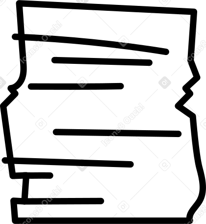 stack of papers PNG, SVG