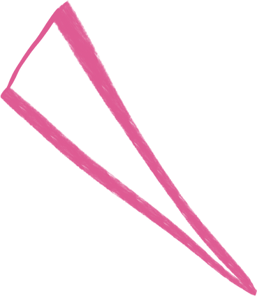 Pink  triangle в PNG, SVG