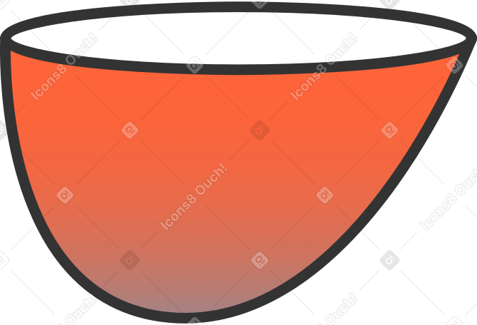 bowl Illustration in PNG, SVG