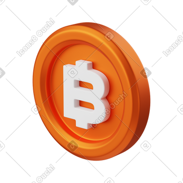 Bitcoin coin PNG, SVG