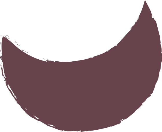 brown crescent Illustration in PNG, SVG