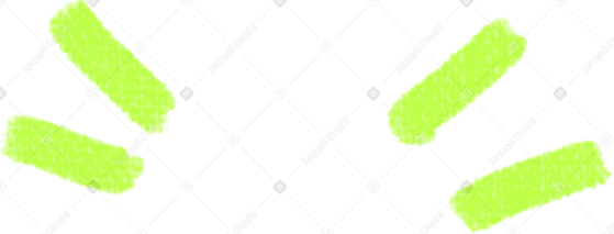 亮绿色线条 PNG, SVG