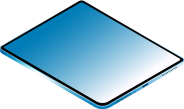 realistic isormetric tablet PNG, SVG