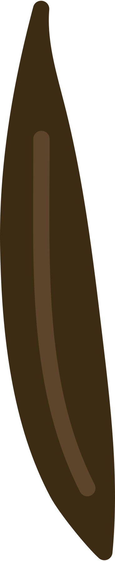 dark brown leaf PNG, SVG