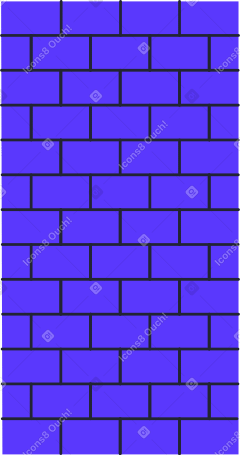 brick wall blue Illustration in PNG, SVG
