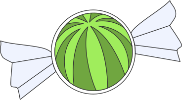 Wassermelonenbonbons PNG, SVG