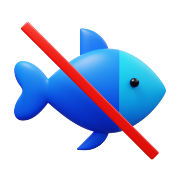 No fish в PNG, SVG
